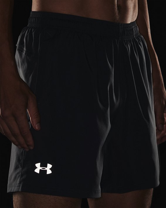 Men's UA Speed Stride Solid 7'' Shorts, Gray, pdpMainDesktop image number 5
